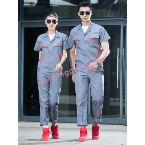 Bảo hộ lao động ngắn tay 55